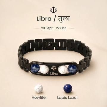 Libra Zodiac Metal Bracelet