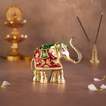 Airavat Dhan-Vridhi Elephant Idol