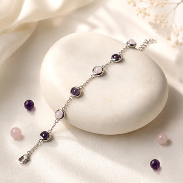 Love & Peace Metal Bracelet