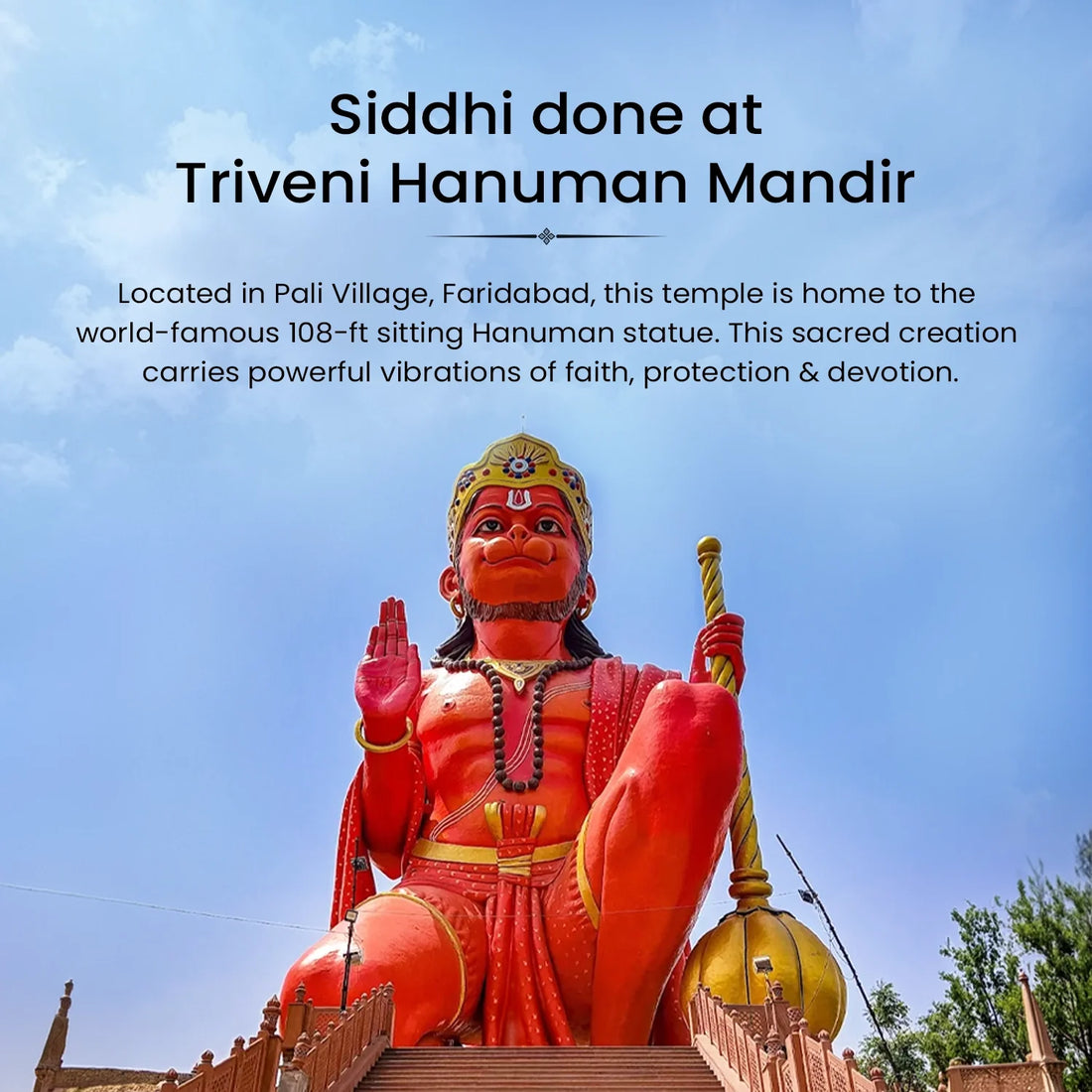 Siddh Triveni Hanuman Murti