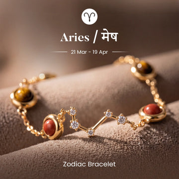 Aries (मेष राशि) Zodiac Constellation Bracelet for Women