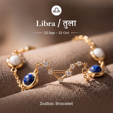 Libra (तुला राशि) Zodiac Constellation Bracelet for Women