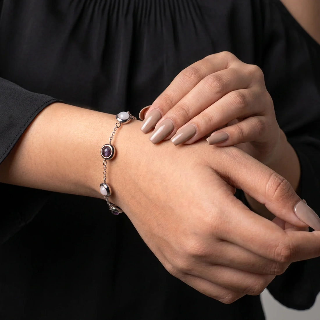 Love & Peace Metal Bracelet