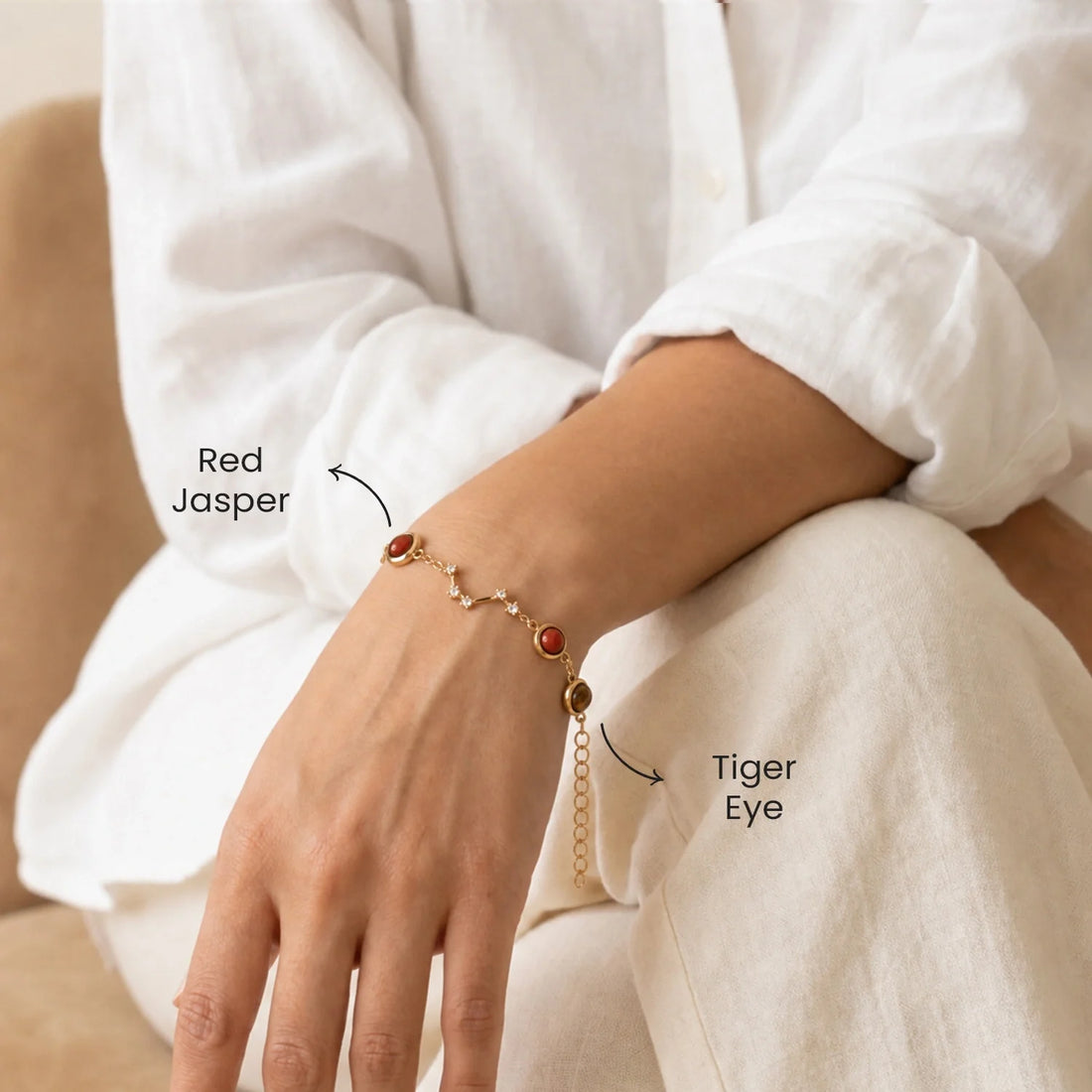 Aries (मेष राशि) Zodiac Constellation Bracelet for Women