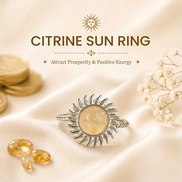 Citrine Sun Ring