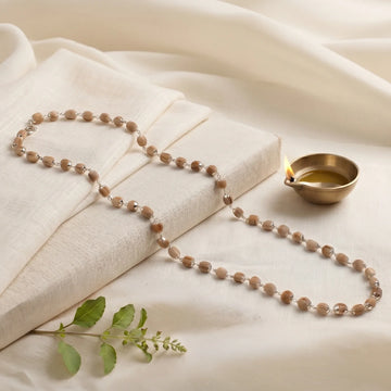 Tulsi Mala Silver Plated