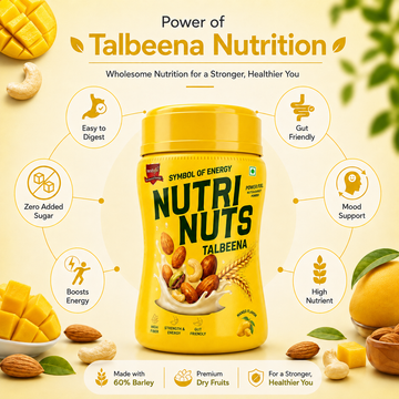 Nutrinuts Talbeena Mango Kids, HDPE Jar 250g
