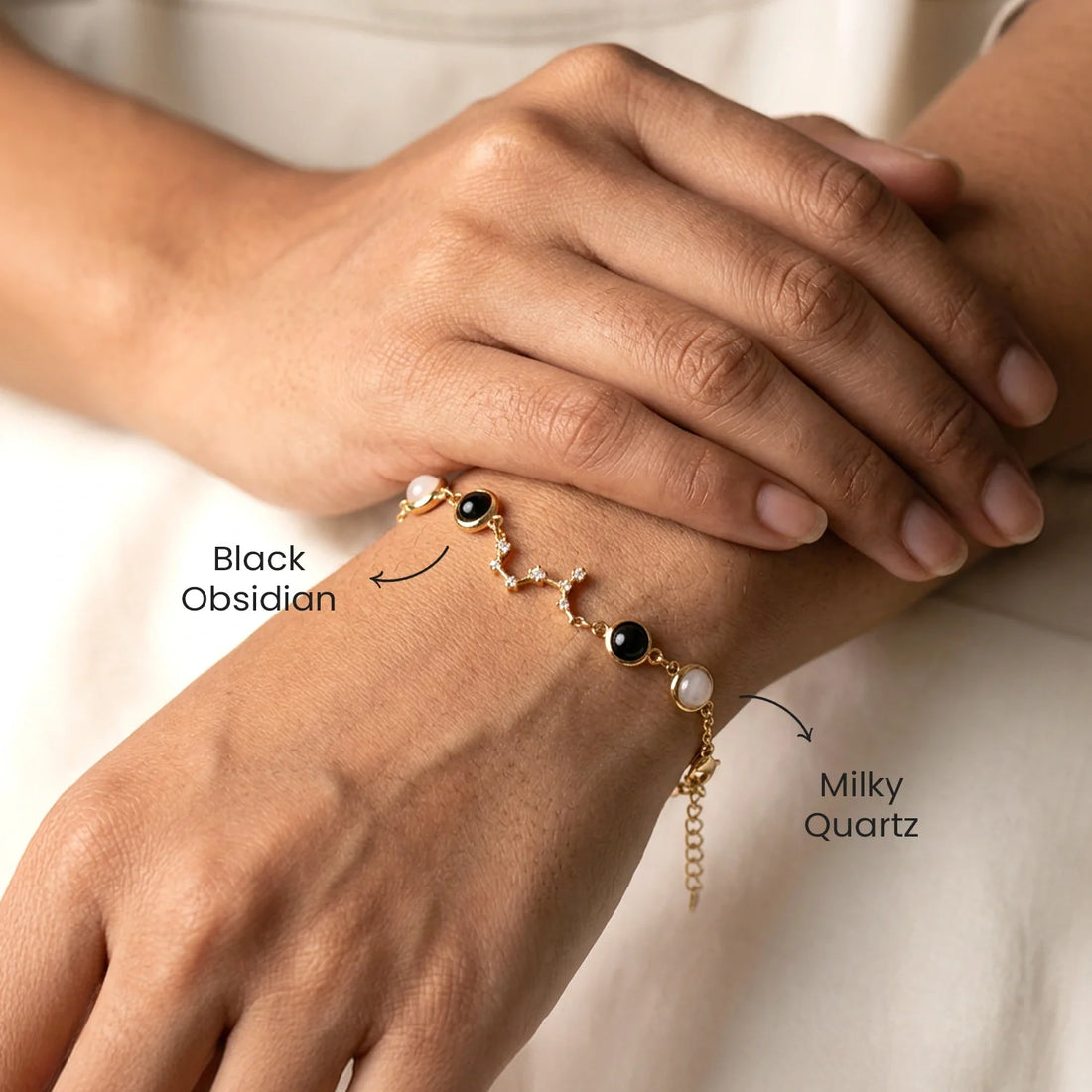 Scorpio (वृश्चिक राशि) Zodiac Constellation Bracelet for Women