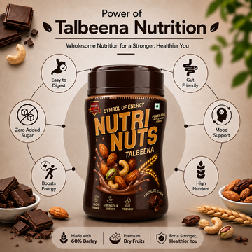 Nutrinuts Talbeena Chocolate, HDPE Jar 250g